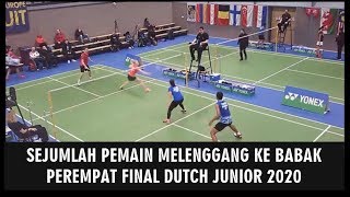 TEGESINDAH DKK LOLOS KE PEREMPAT FINAL DUTCH JUNIOR INTERNATIONAL 2020 [upl. by Yecart491]