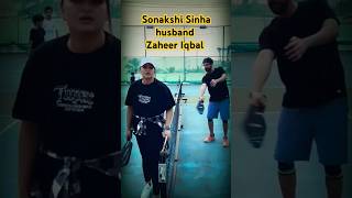 Sonakshi Sinha husband Zaheer Iqbal ne maara funny video funny 😂 [upl. by Ynatirb]