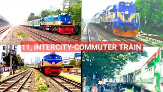 11 iNTERCiTYCOMMUTER TRAIN 🌴 Bangladesh RailwayBD iNFiRU [upl. by Newmark371]