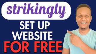 Strikingly Landing Page TutorialSetup A Website With Strikingly [upl. by Annaiel645]