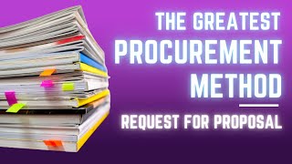 Why Is the RFP Important in Procurement [upl. by Adnahsed]