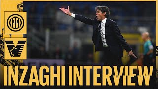 LINTERVISTA DI SIMONE INZAGHI  INTER 10 VENEZIA ⚫🔵🎙️ [upl. by Danica]