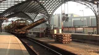 Gleisbau Doku in Köln auf der Hohenzollernbrücke und im HBF [upl. by Laurella]