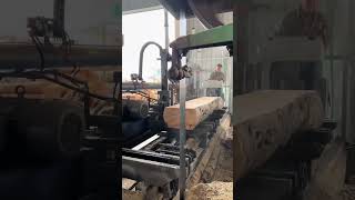 CNC bandsawing machine woodworking sawmill [upl. by Jann987]