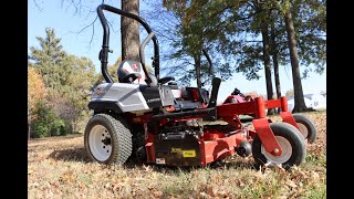 Exmark Radius E 48quot GrassFlap™ Brand Chute Blocker Install Overview [upl. by Nadual361]