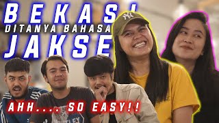 ANAK BEKASI GATAU BAHASA GAUL JAKARTA  BAHASA JAKSEL [upl. by Aramoix]