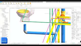 Microdesk Pipe 3D Autodesk REVIT MEP [upl. by Mauer]