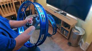 Fat Bike Rider  Guide to Building amp Lacing Fat bike wheels uncut [upl. by Suoiradal]