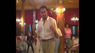 Daniel Trenner Tango Class at Confiteria Ideal BttT Tour Class BsAs 1998 01 9005 [upl. by Solhcin501]