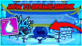 How to spawn Kitsune Shrine  BLOX FRUITS TUTORIAL [upl. by Nozicka]