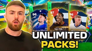 How to get UNLIMITED FREE PACKS NOW in EAFC 24 UNLIMITED packs in EAFC 24 Guaranteed PROMO card [upl. by Xxam]