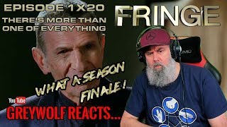 Fringe  Season 1 Episode 1x20 Theres More Than One Of Everything REACTION amp REVIEW Season Finale [upl. by Ahseekat712]