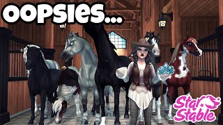 BUYING TOO MANY HORSES  STAR STABLE ONLINE [upl. by Nreval637]