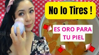 PIEL PERFECTA Y LUMINOSA 💆‍♀️🍊 DIY TONICO FACIAL skincare beauty [upl. by Brainard284]