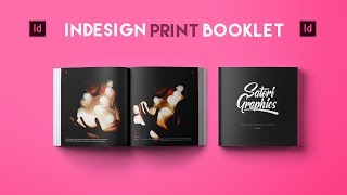 Adobe InDesign Tutorial  Booklet Layout For Print InDesign Tutorial [upl. by Lock]