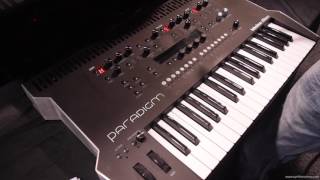 NAMM 2017 Fabulous Silicon Paradigm Synthesizer First Look [upl. by Bledsoe865]