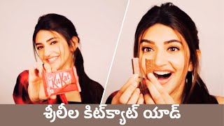 Sreeleela KitKat Ad  GR Lyrics [upl. by Notniuqal]