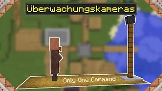 Überwachungskameras in Minecraft 1121122  Only One Command [upl. by Vierno483]