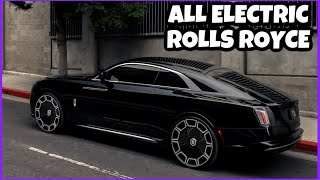 Unveiling the Worlds First Modified Rolls Royce Spectre 600K ALL ELECTRIC [upl. by Drofkcor]