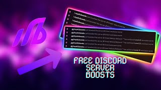 How to get FREECheap Discord Server Boosts 2024 [upl. by Dotson]