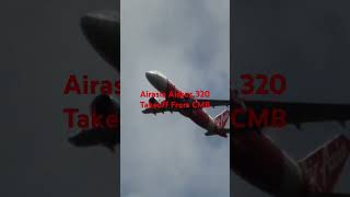 Airasia Airbus320 Colombo Bandaranaike International Airport takeoff airbus [upl. by Dov163]