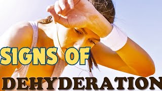 Warning Signs Your Body is Dehydrated [upl. by Debby393]