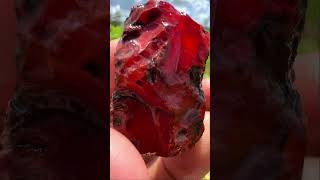 Finding Natural Carnelian Gemstone At The Mountain Unbelievable Find Episode 8 gemstone gems [upl. by Abibah649]