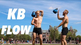 Kettlebell Flow amp Juggling Museumplein Amsterdam [upl. by Nilyaj]