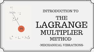 Introduction To The Lagrange Multiplier Method [upl. by Larentia383]