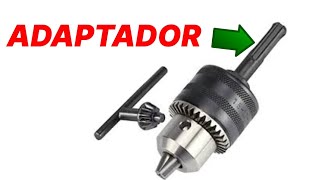 👉Adaptador SDS plus para PORTABROCAS de 13mm [upl. by Africa]