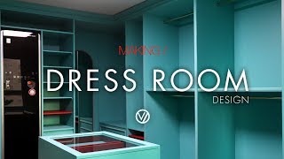 W57Dress room design [upl. by Mellins]