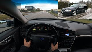 2007 Volvo V70 II facelift 2004 24D 163 Hp POV TEST DRIVE [upl. by Yhpos]