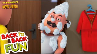 Back To Back Fun  53  Motu Patlu Cartoons  S11  Cartoons For Kids  motupatlu video [upl. by Schonfeld]