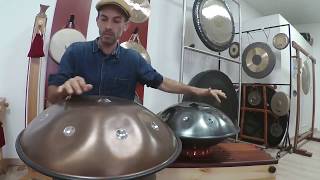 Handpan Spacedrum Evolution®  8 notes DEEP SKY – Théo Poizat [upl. by Jennica]