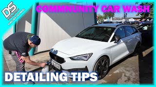 DETAILING CAR WASH VIDEO First wash of the season with community member Christian and his CUPRA [upl. by Ferullo]