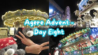 Agere Advent  Day Eight  A Very Short Christmas Market Trip [upl. by Akimak]