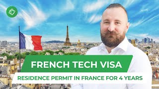 Residence permit in France French tech visa via Passeport Talent program with iWorldcom [upl. by Naiva]