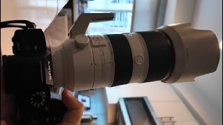 Sony FE 70200mm F28 GM OSS II FullFrame ConstantAperture telephoto Zoom G Master Lens Review [upl. by Salomo]