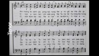 Ao hymnal no 57  Ne Arogo asentenshidakjang renew thy church all parts instrumental [upl. by Olds]