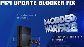 PS4 Update Error Fix SU306346 [upl. by Nylarac]