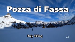 Italy Skiing Pozza di Fazza [upl. by Christan]