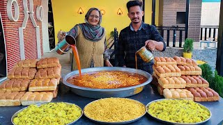 MISAL PAV  Street Food Of Mumbai  spicy Misal Pav Recipe With Aloo Sabzi [upl. by Ggerk]