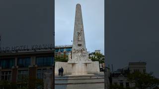 National Monument in Dam Square  Amsterdam Netherlands travel tourism holiday amsterdam [upl. by Englebert]