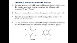 Borazine Preparation structure and properties [upl. by Taryn]