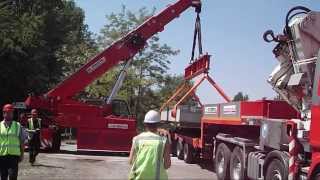 JMG cranes MC600 ELECTRIC PICK AND CARRY CRANE [upl. by Eldnar4]