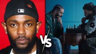 Kendrick Lamar DISSES Drake amp J Cole… [upl. by Enaitsirk]