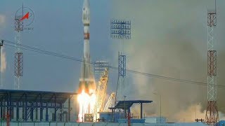 Roscosmos Soyuz Rocket Launching Meteor M21 From New Vostochny Cosmodrome [upl. by Norean]