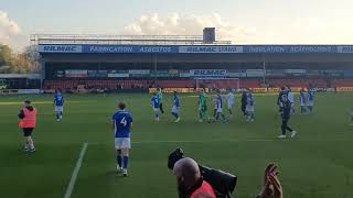 Christoph Klarer Celebrates Blues Win V Lincoln 2024 [upl. by Llemert8]