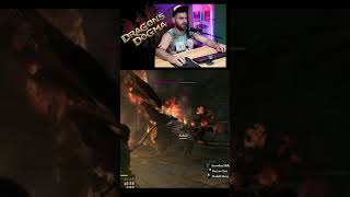 Dragons Dogma Dark Arisen  Griffin Fight shorts shortsgaming [upl. by Hallie52]