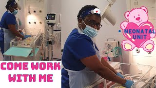 COME TO WORK WITH ME  NEONATAL NURSE DAY IN THE LIFE UK  JulieCity [upl. by Aevin]